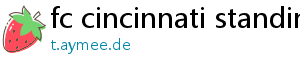 fc cincinnati standings