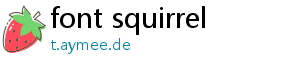 font squirrel