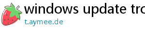 windows update troubleshooter