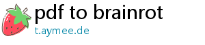 pdf to brainrot